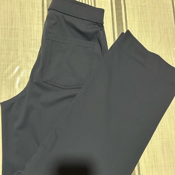 HALARA Navy Wide-Leg Pants Medium Tall - Picture 5 of 6
